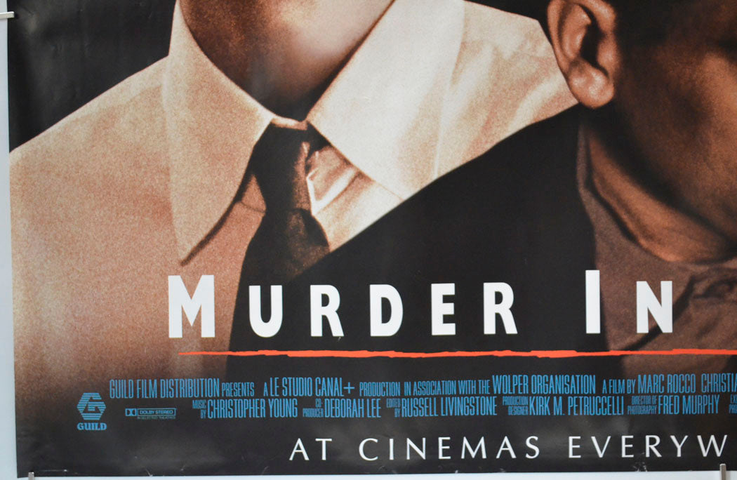 MURDER IN THE FIRST (Bottom Left) Cinema Quad Movie Poster 