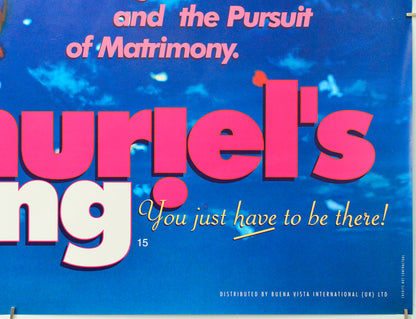 Muriel's Wedding (Bottom Right) Cinema Quad Movie Poster 