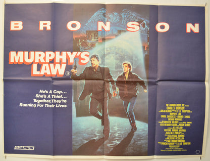 Murphy's Law  Original Quad Poster - Film Poster - Movie Poster