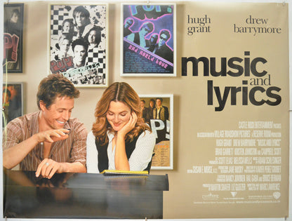 Music And Lyrics Original Quad Poster - Film Poster - Movie Poster