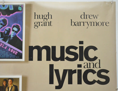 MUSIC AND LYRICS (Top Right) Cinema Quad Movie Poster 