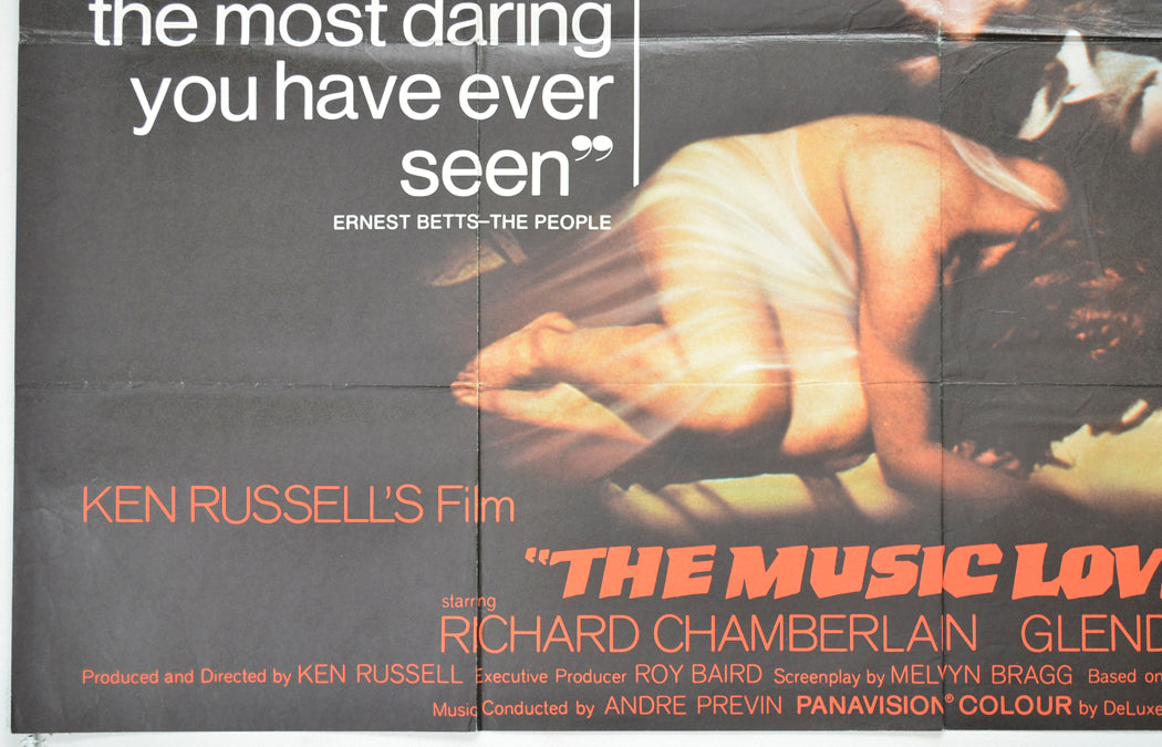 THE MUSIC LOVERS (Bottom Left) Cinema Quad Movie Poster 