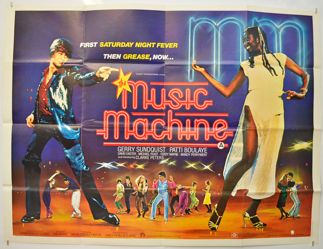 The Music Machine Original Quad Poster - Film Poster - Movie Poster  