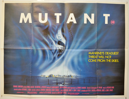 Mutant  Original Quad Poster - Film Poster - Movie Poster