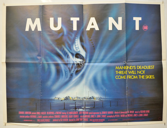 Mutant Original Quad Poster - Film Poster - Movie Poster  