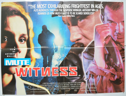 Mute Witness Original Quad Poster - Film Poster - Movie Poster