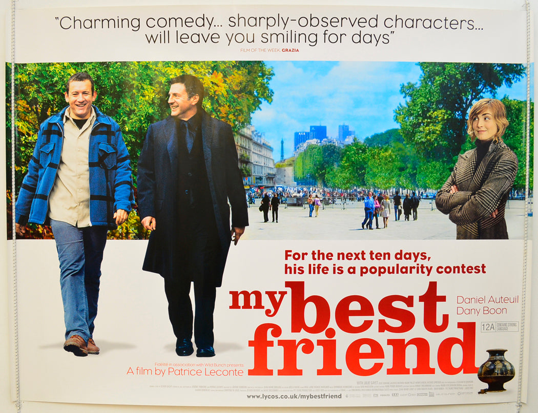 My Best Friend  (a.k.a. Mon Meilleur Ami)   Original Quad Poster - Film Poster - Movie Poster  