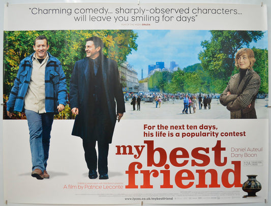 My Best Friend (a.k.a. Mon Meilleur Ami) Original Quad Poster - Film Poster - Movie Poster