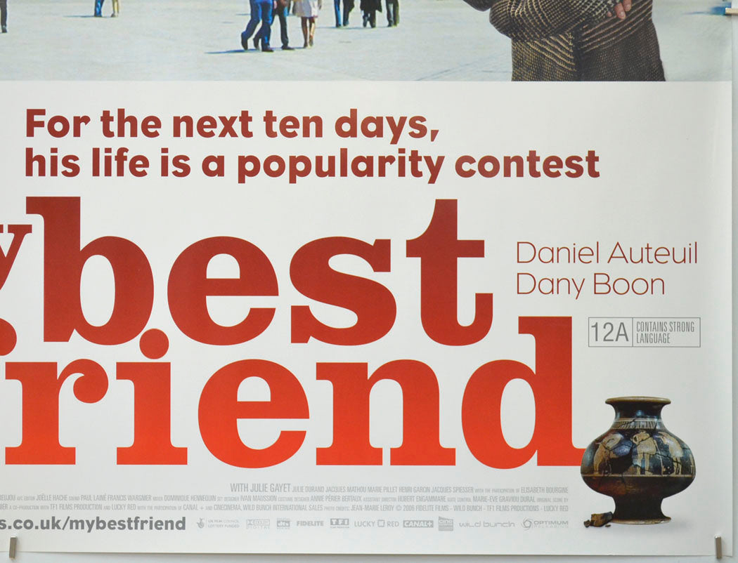 MY BEST FRIEND (Bottom Right) Cinema Quad Movie Poster 