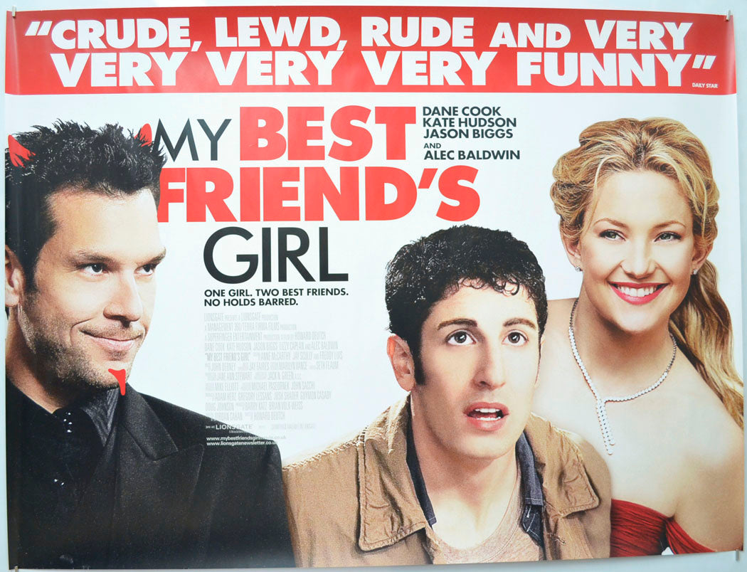 My Best Friend's Girl Original Quad Poster - Film Poster - Movie Poster