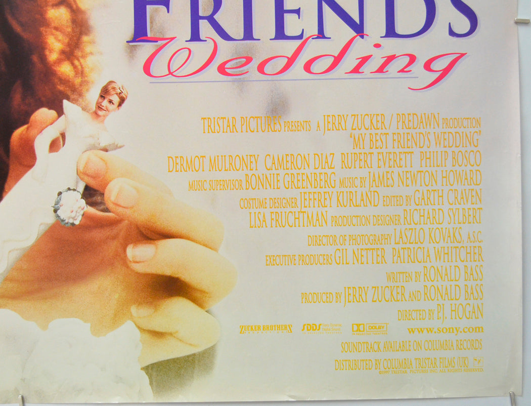 MY BEST FRIEND’S WEDDING (Bottom Right) Cinema Quad Movie Poster 