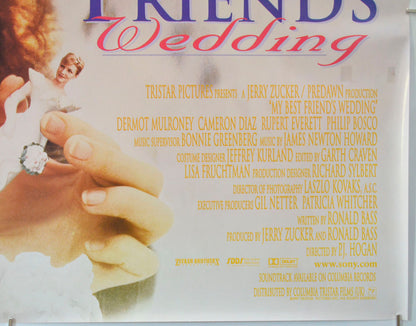 MY BEST FRIEND’S WEDDING (Bottom Right) Cinema Quad Movie Poster 