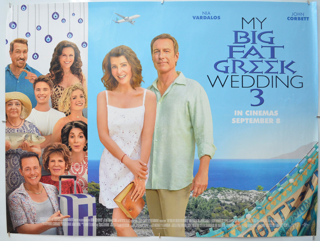 My Big Fat Greek Wedding 3 Original Quad Poster - Film Poster - Movie Poster