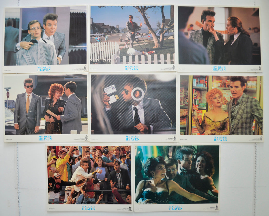 My Blue Heaven  Set of 8 Original Cinema Lobby Cards 