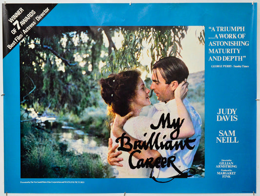 My Brilliant Career - Original Quad Poster - Film Poster - Movie Poster