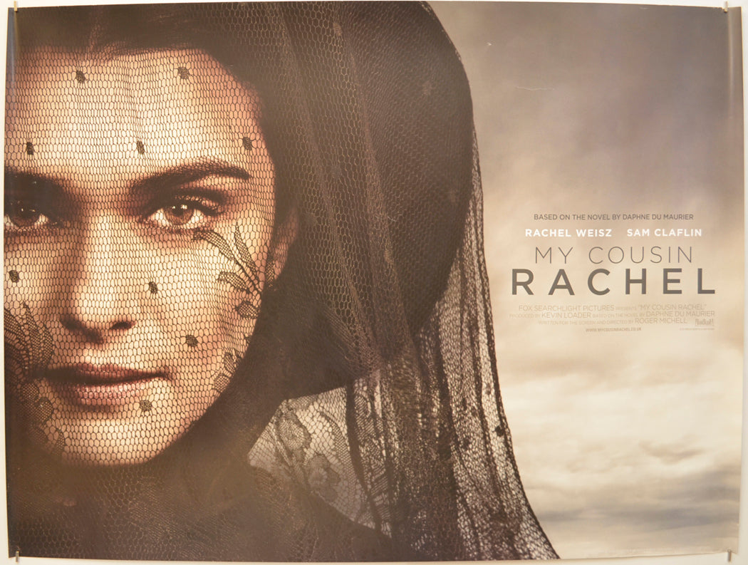 My Cousin Rachel  Original Quad Poster - Film Poster - Movie Poster