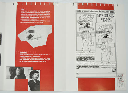 MY COUSIN VINNY Cinema Exhibitors Campaign Pressbook - INSIDE 