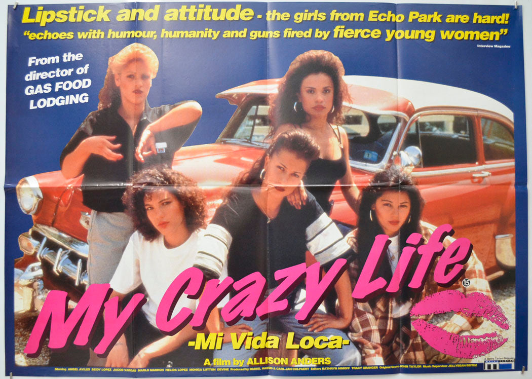 My Crazy Life (a.k.a. Mi Vida Loca ) Original Quad Poster - Film Poster - Movie Poster