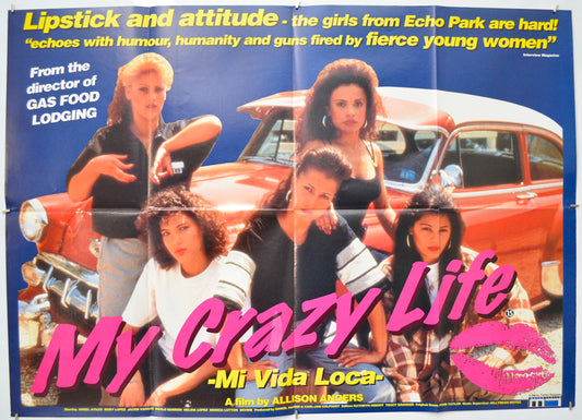 My Crazy Life (a.k.a. Mi Vida Loca) Original Quad Poster - Film Poster - Movie Poster  