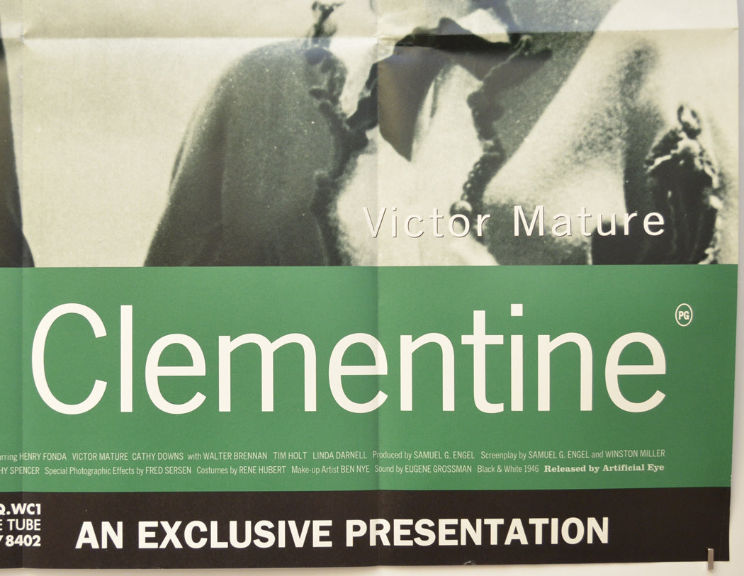 MY DARLING CLEMENTINE (Bottom Right) Cinema Quad Movie Poster 