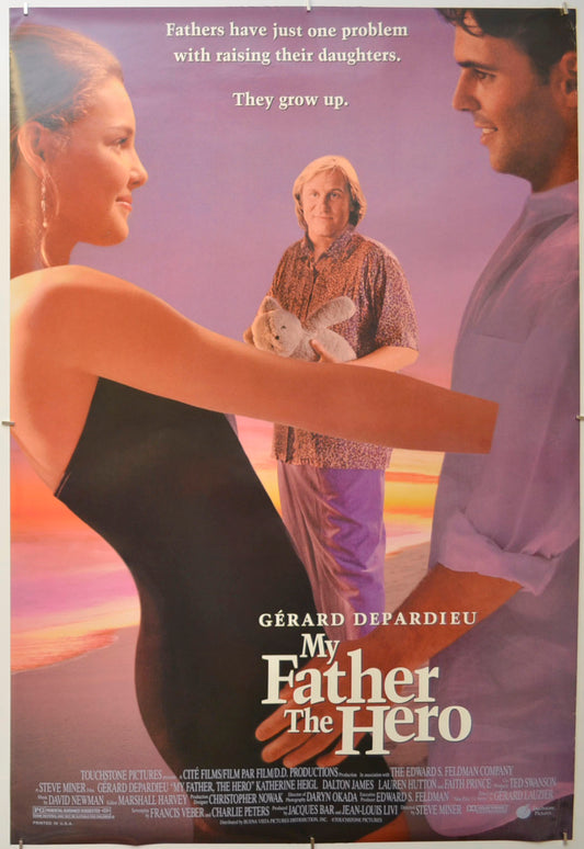 My Father The Hero Original One Sheet Poster - Film Poster - Movie Poster