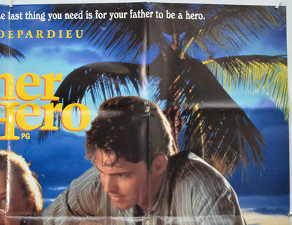 MY FATHER THE HERO (Top Right) Cinema Quad Movie Poster 