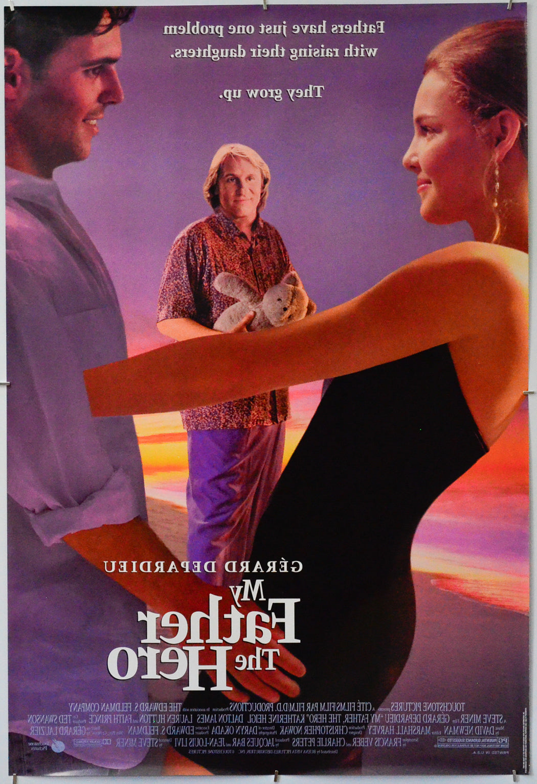 My Father The Hero (Back) Cinema One Sheet Movie Poster 