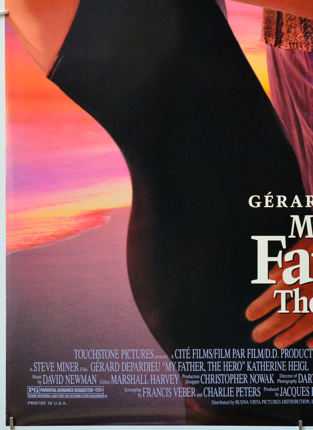 My Father The Hero (Bottom Left) Cinema One Sheet Movie Poster 