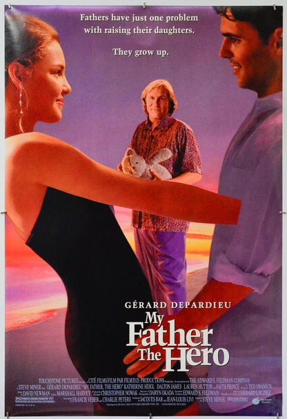 My Father The Hero - Original One Sheet Poster - Film Poster - Movie Poster 