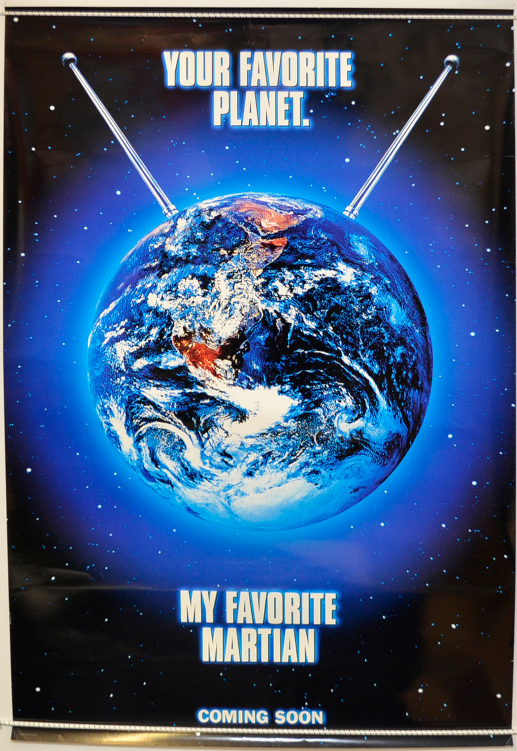 My Favourite Martian  (Teaser / Advance Version)  Original One Sheet Poster - Film Poster - Movie Poster 