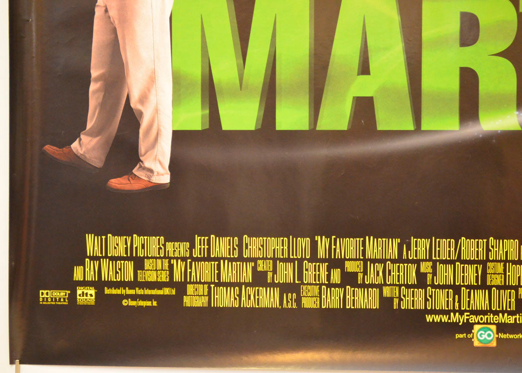 MY FAVOURITE MARTIAN (Bottom Left) Cinema Quad Movie Poster 