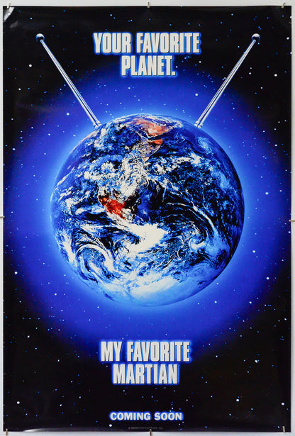 My Favourite Martian - Original One Sheet Poster - Film Poster - Movie Poster 