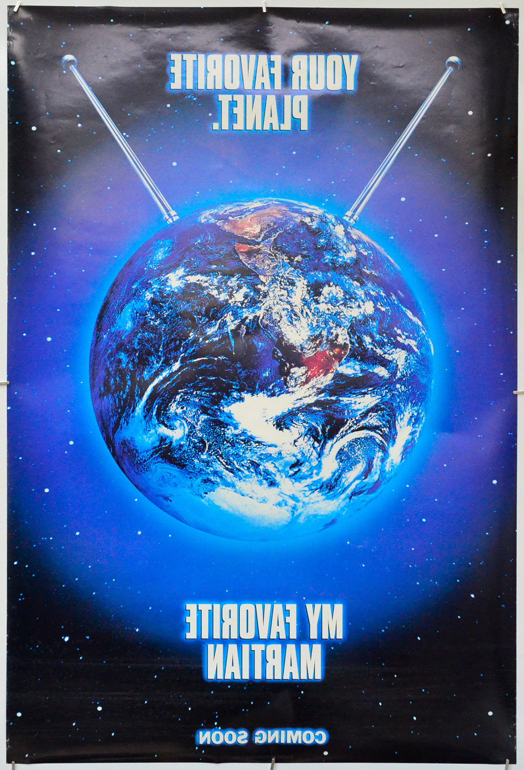 My Favourite Martian (Back) Cinema One Sheet Movie Poster 