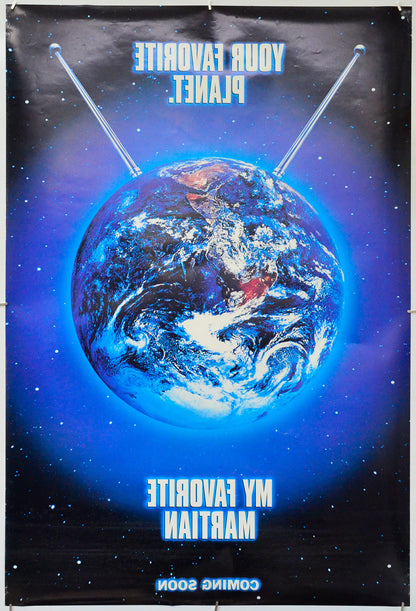 My Favourite Martian (Back) Cinema One Sheet Movie Poster 