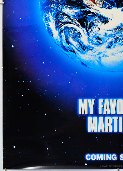 My Favourite Martian (Bottom Left) Cinema One Sheet Movie Poster 