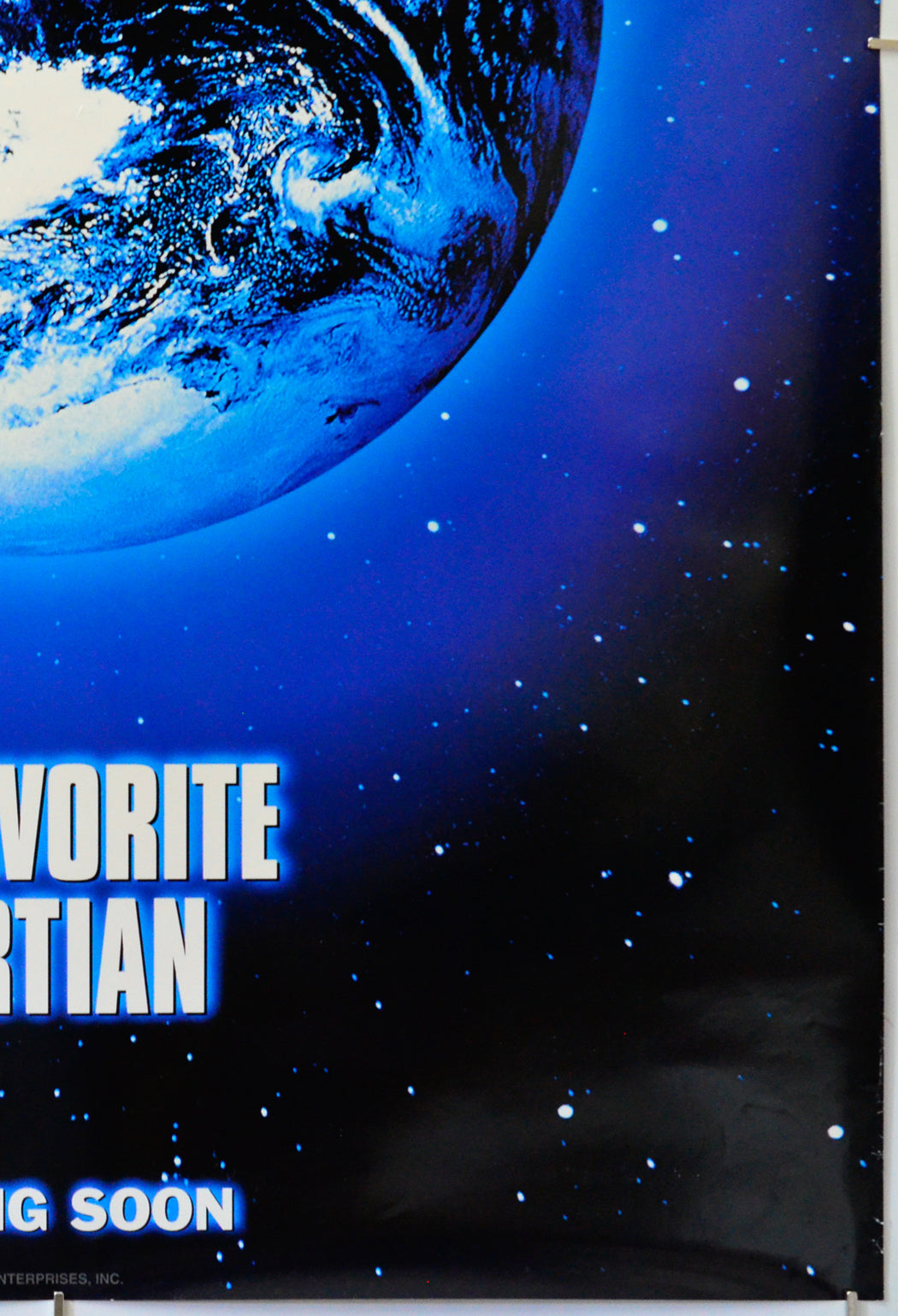 My Favourite Martian (Bottom Right) Cinema One Sheet Movie Poster 