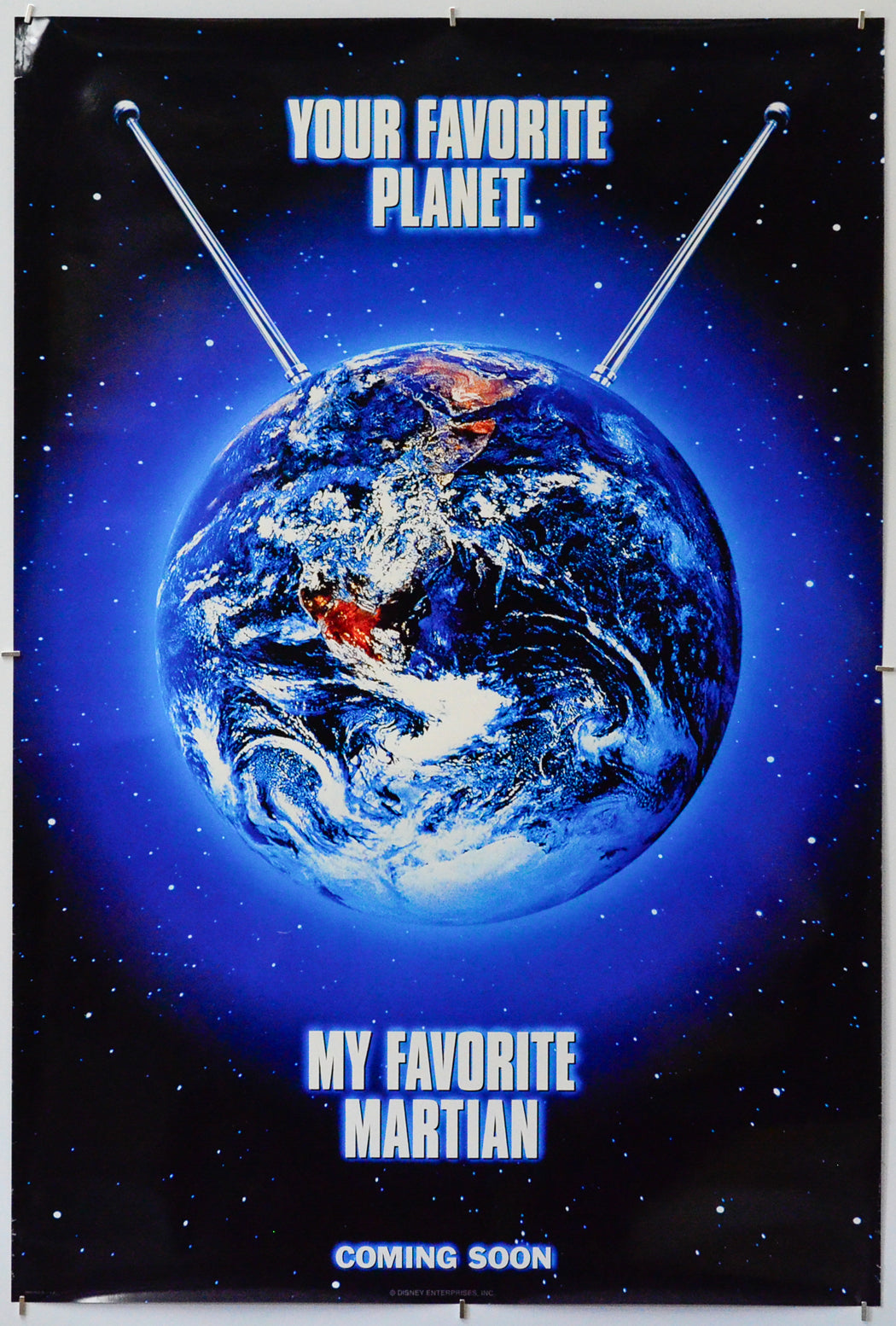 My Favourite Martian - Original One Sheet Poster - Film Poster - Movie Poster 