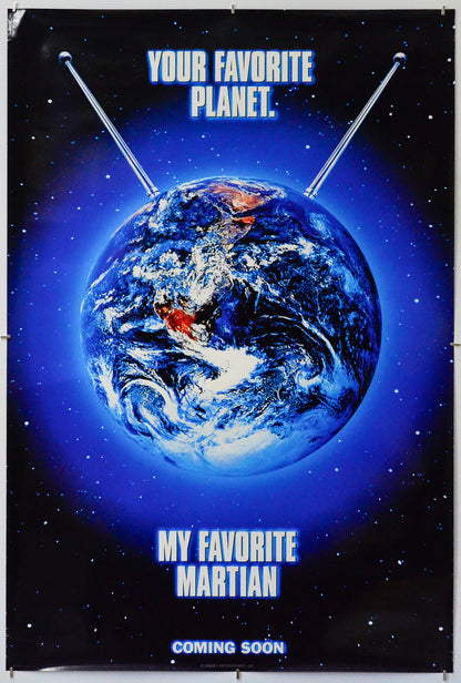 My Favourite Martian - Original One Sheet Poster - Film Poster - Movie Poster 