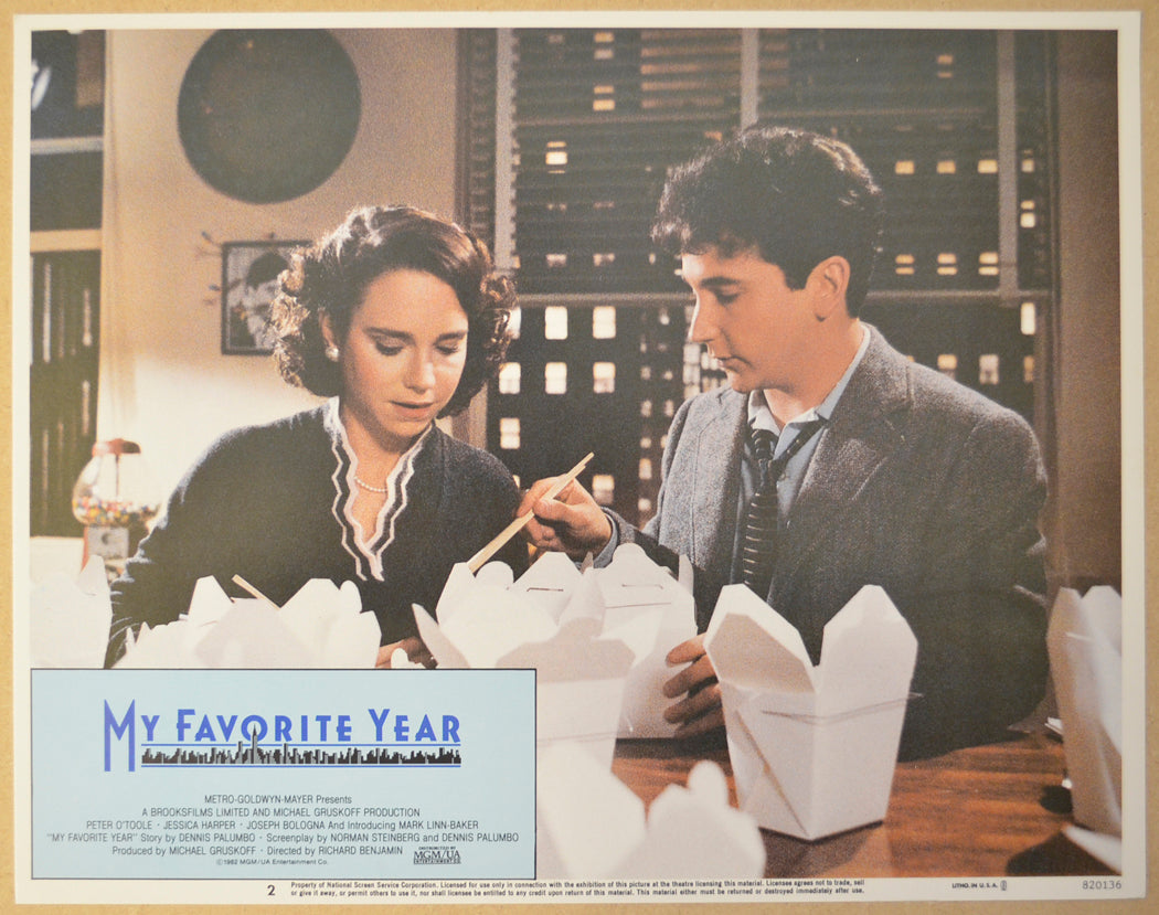 MY FAVOURITE YEAR (Card 2) Cinema Lobby Card Set 