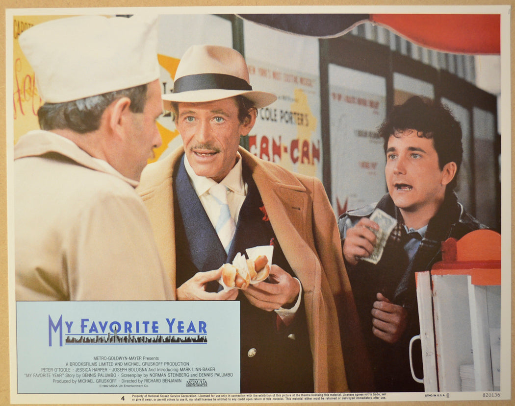 MY FAVOURITE YEAR (Card 4) Cinema Lobby Card Set 