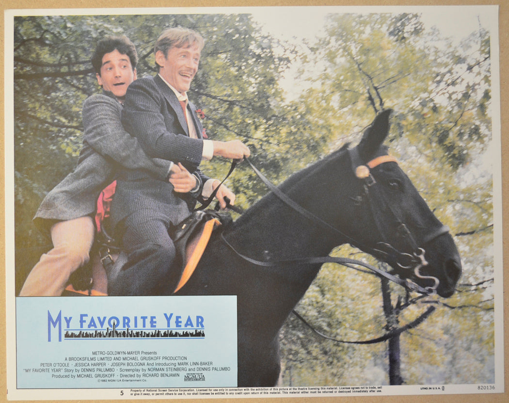 MY FAVOURITE YEAR (Card 5) Cinema Lobby Card Set 