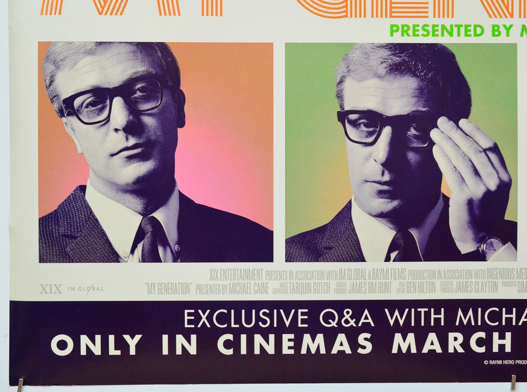 My Generation (Bottom Left) Cinema Quad Movie Poster 