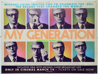My Generation - Original Quad Poster - Film Poster - Movie Poster