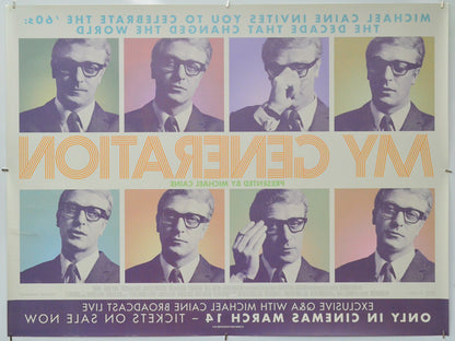 My Generation (Back) Cinema Quad Movie Poster 