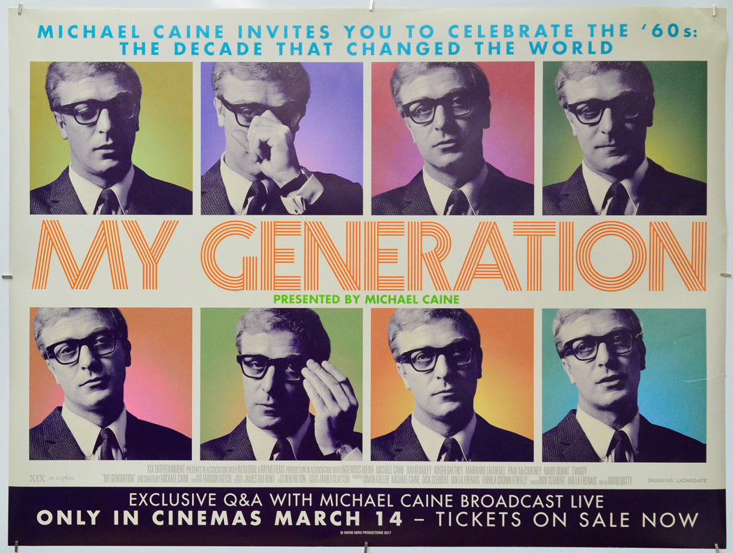 My Generation - Original Quad Poster - Film Poster - Movie Poster