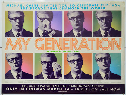 My Generation - Original Quad Poster - Film Poster - Movie Poster