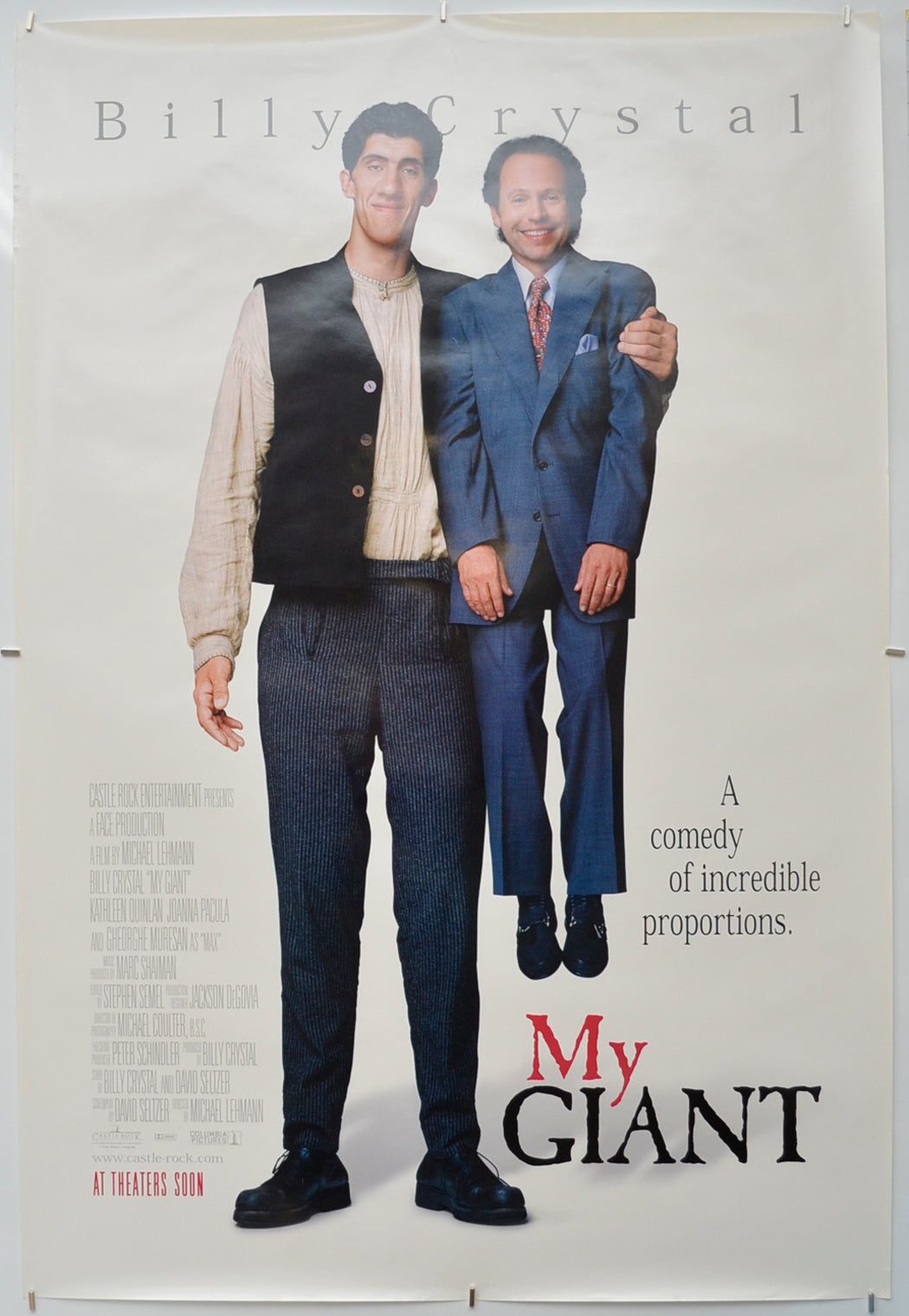 My Giant - Original One Sheet Poster - Film Poster - Movie Poster