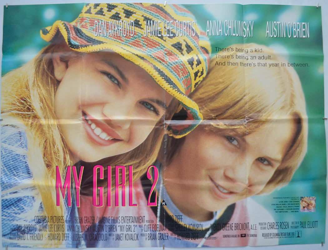 My Girl 2  Original Quad Movie Poster  