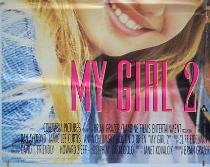 MY GIRL 2 (Bottom Left) Cinema Quad Movie Poster 