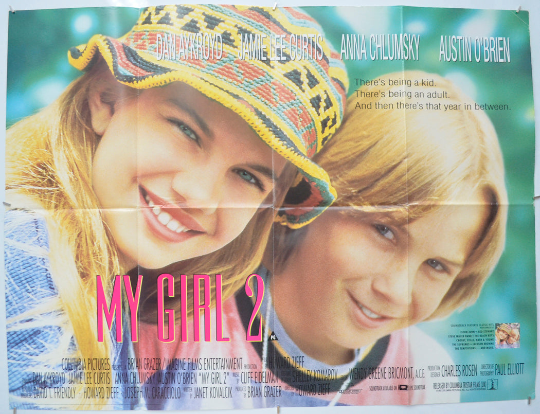 My Girl 2 Original Quad Poster - Film Poster - Movie Poster